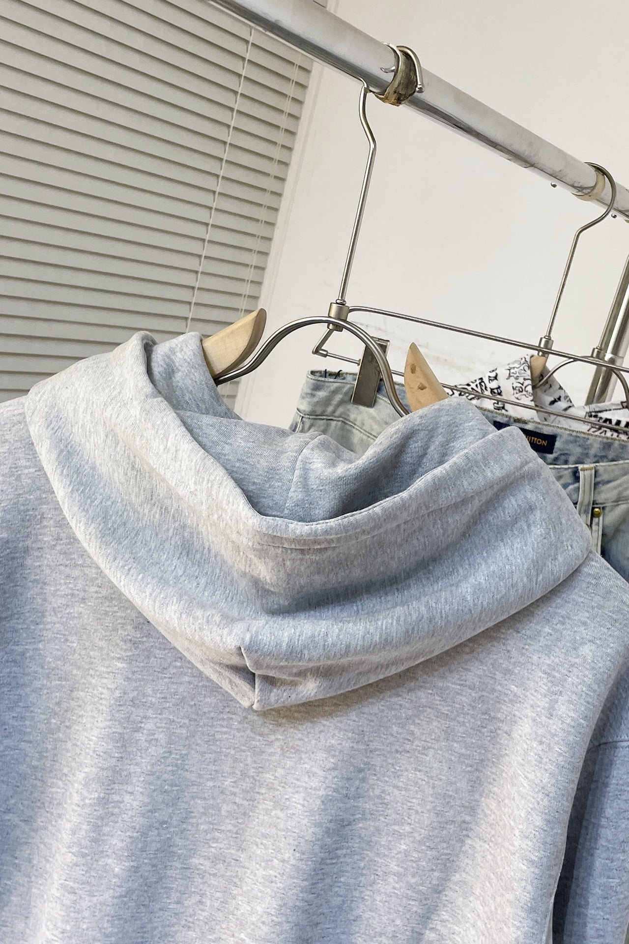 Gucci cotton jersey hooded sweatshirt