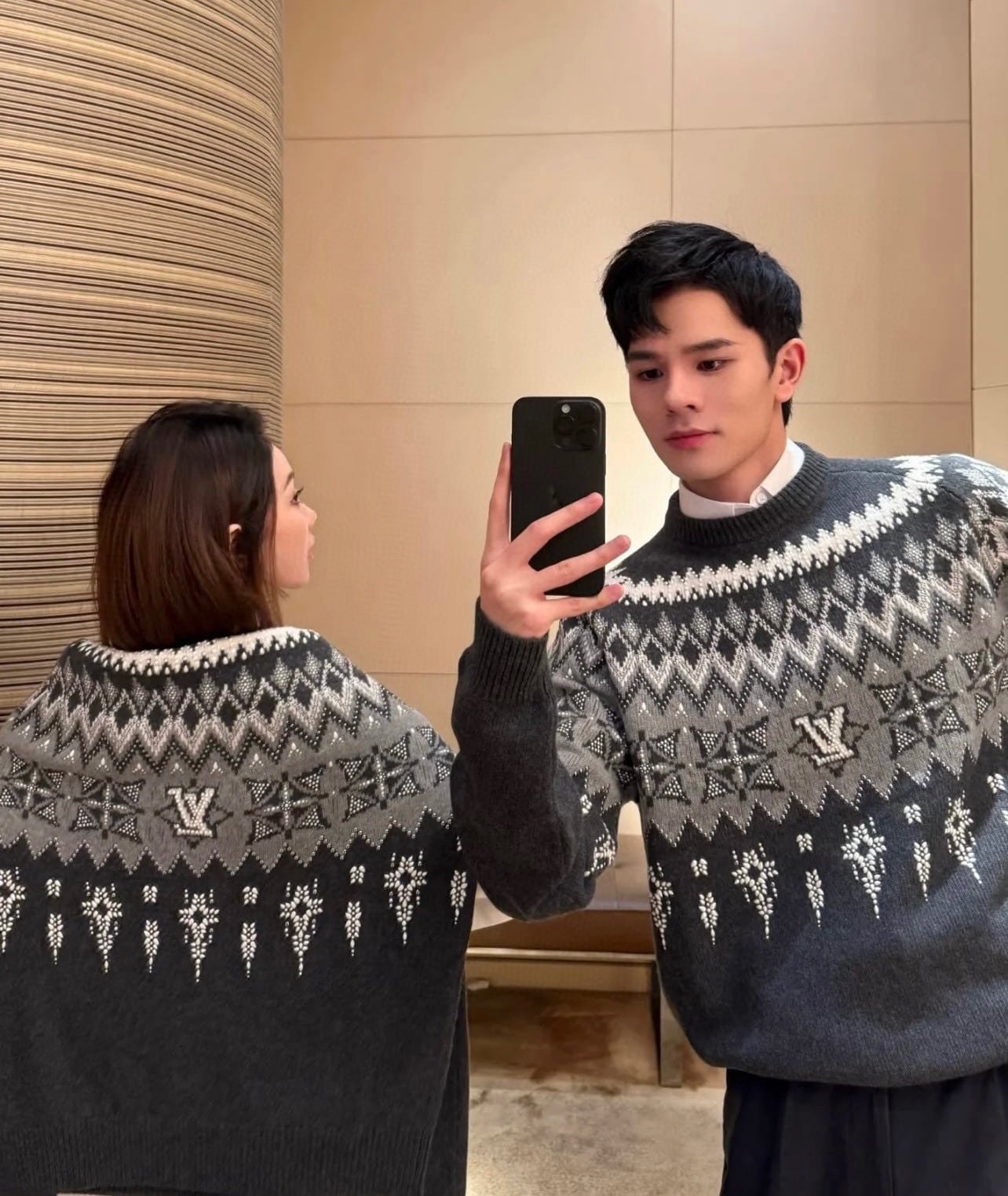 Embellished Wool-Cashmere Blend Pullover