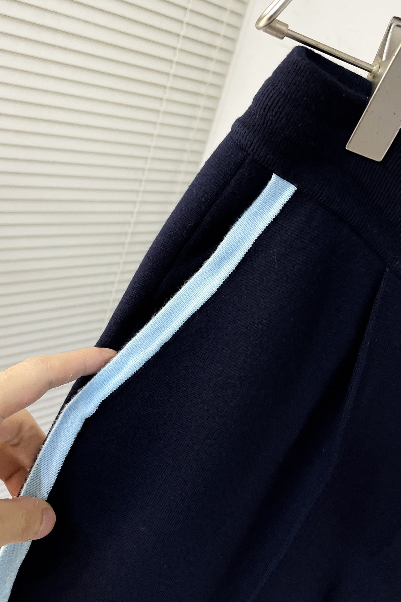 LV Signature Knitted Wool Blouson+ Shorts