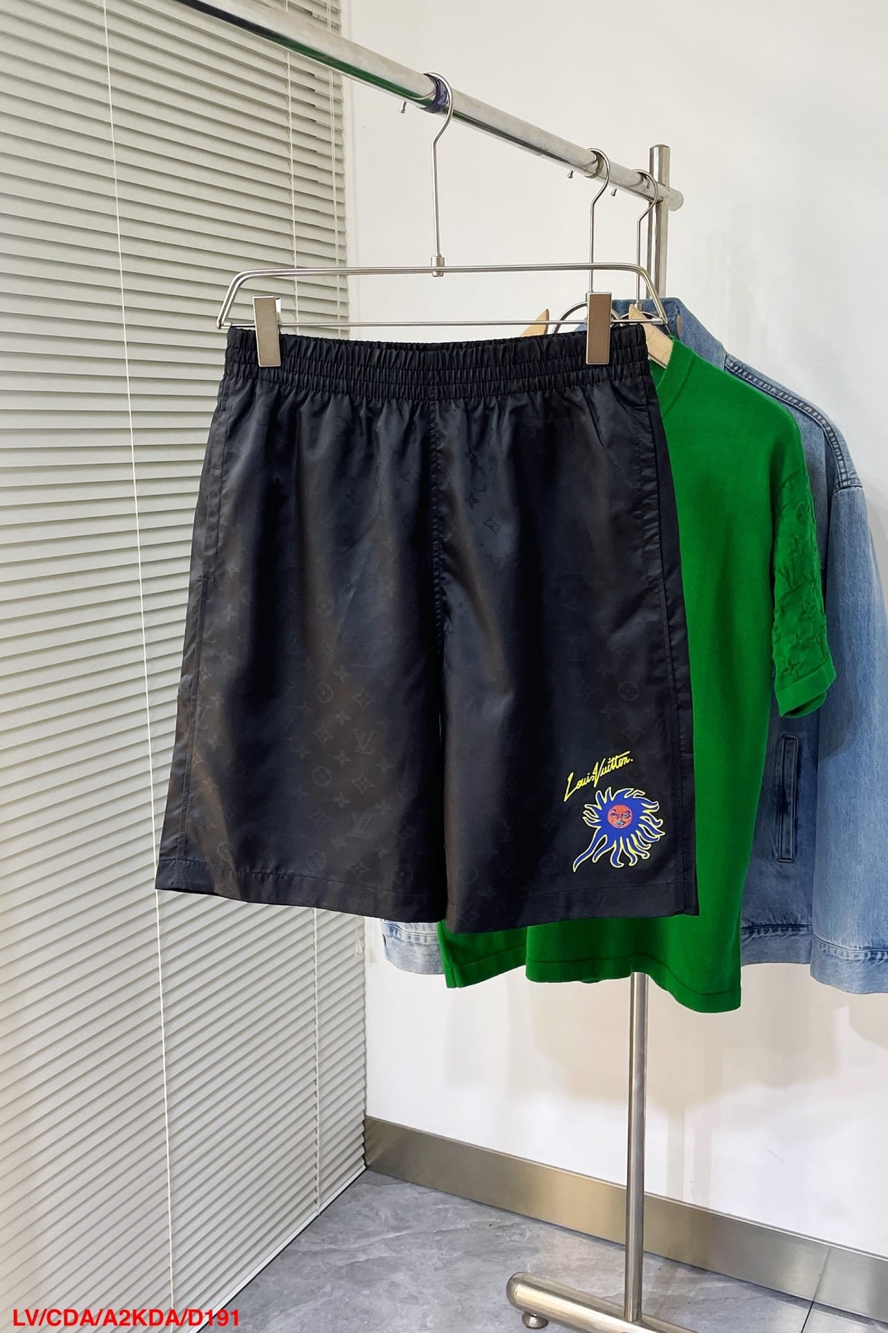LV x Yayoi Kusama shorts