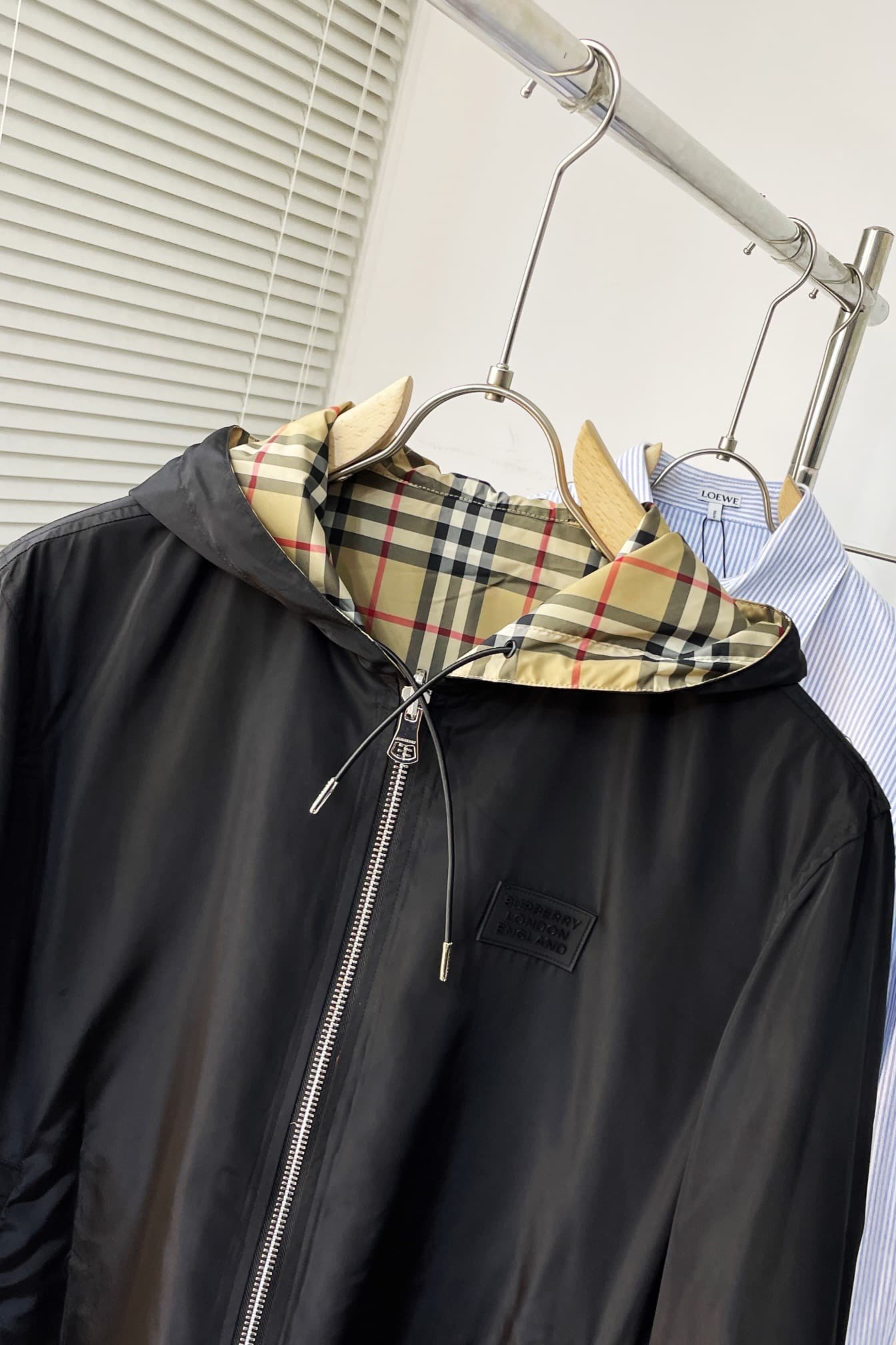 Burberry Reversible Check Jacket