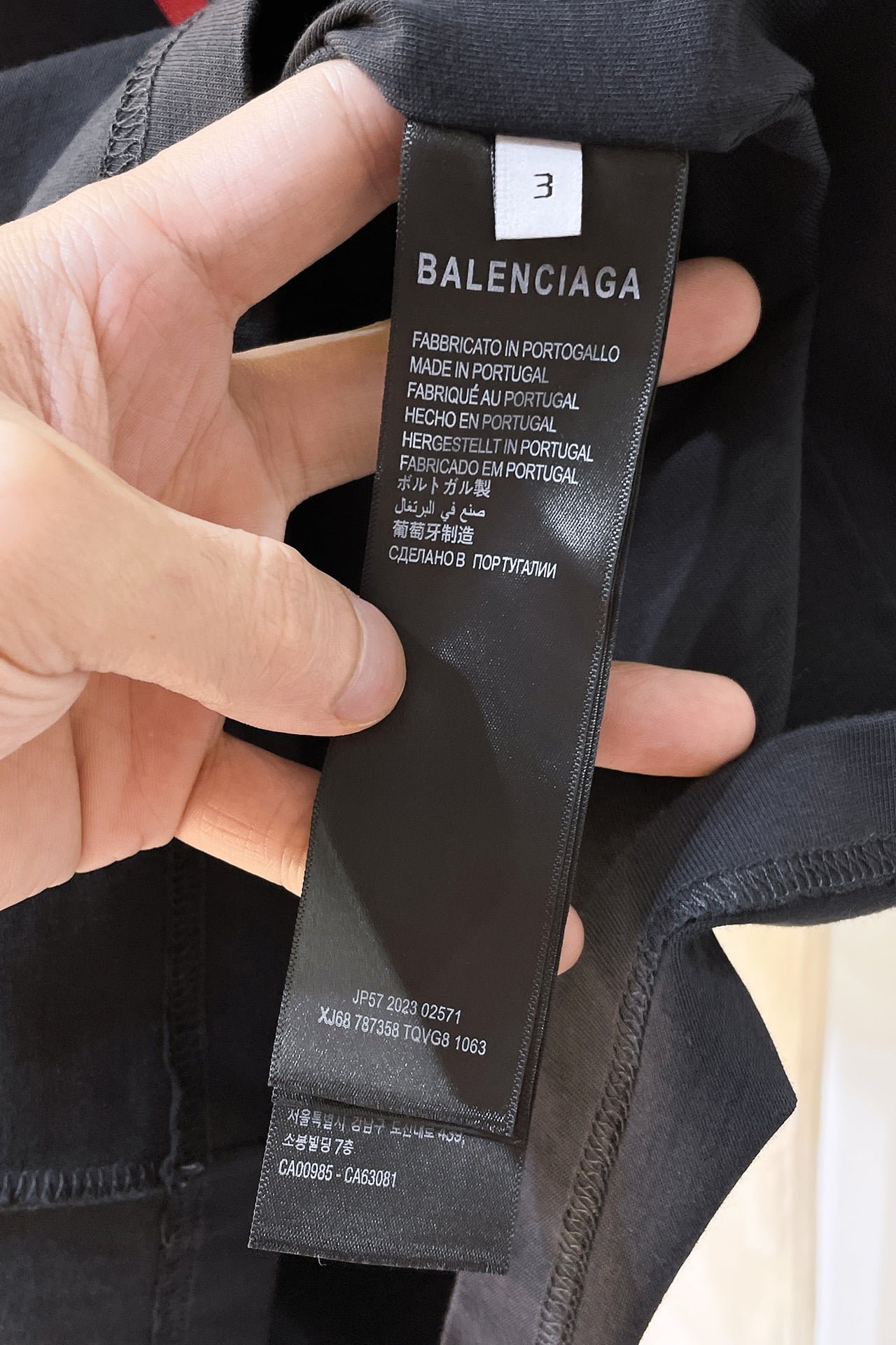 Balenciaga Music | BFRND Series Inside-Out T-Shirt