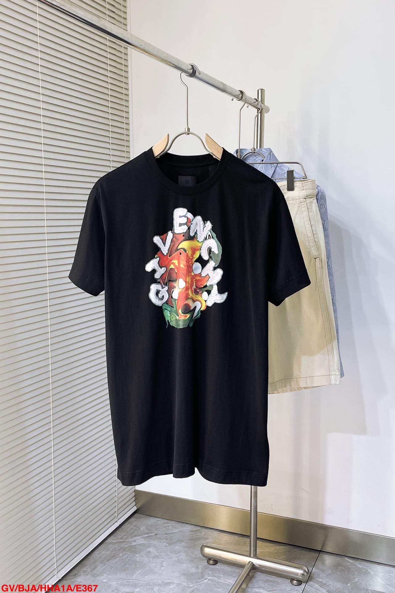 GIVENCHY Psychedelic oversized t-shirt in cotton