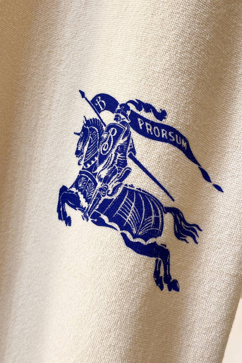 Burberry Cotton Towelling T-shirt+Cotton Towelling Shorts