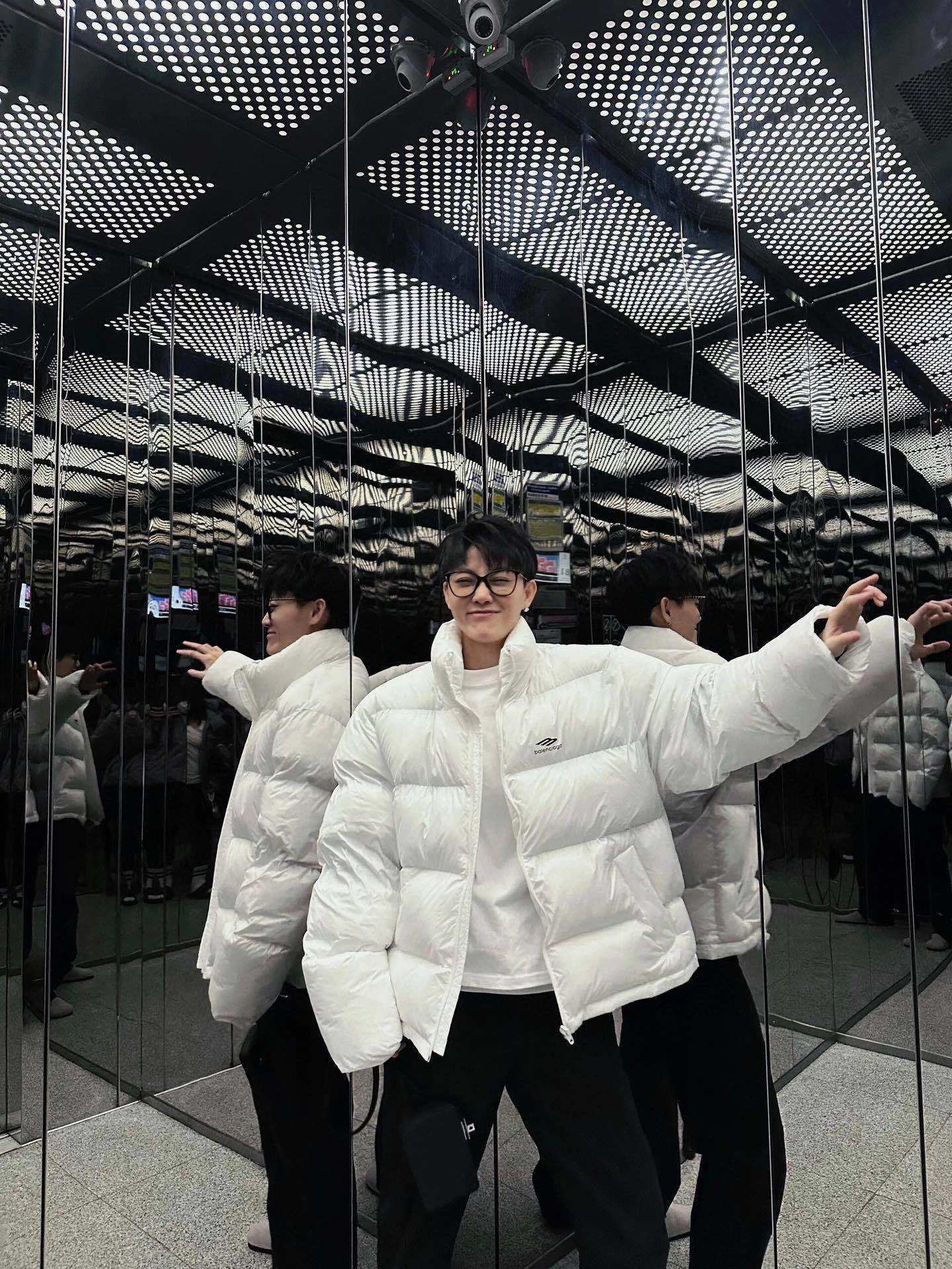 Ski down jacket
