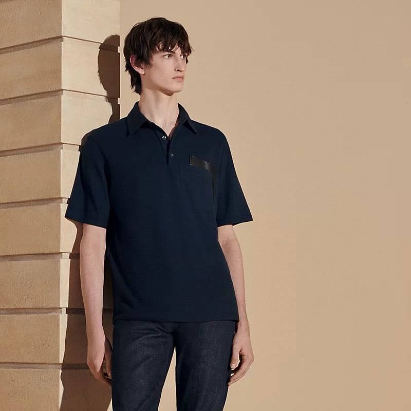 Hermes polo shirt with pocket