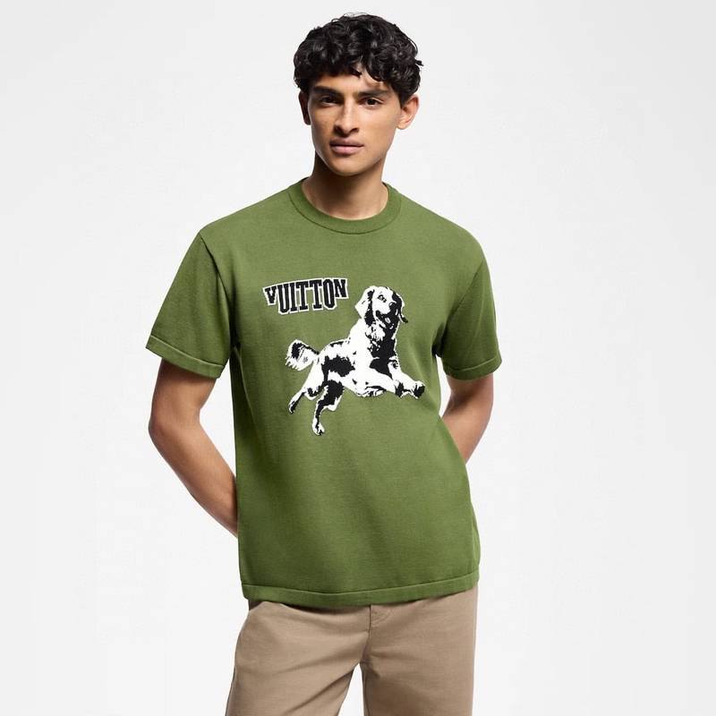 Short-Sleeved Cotton Crewneck