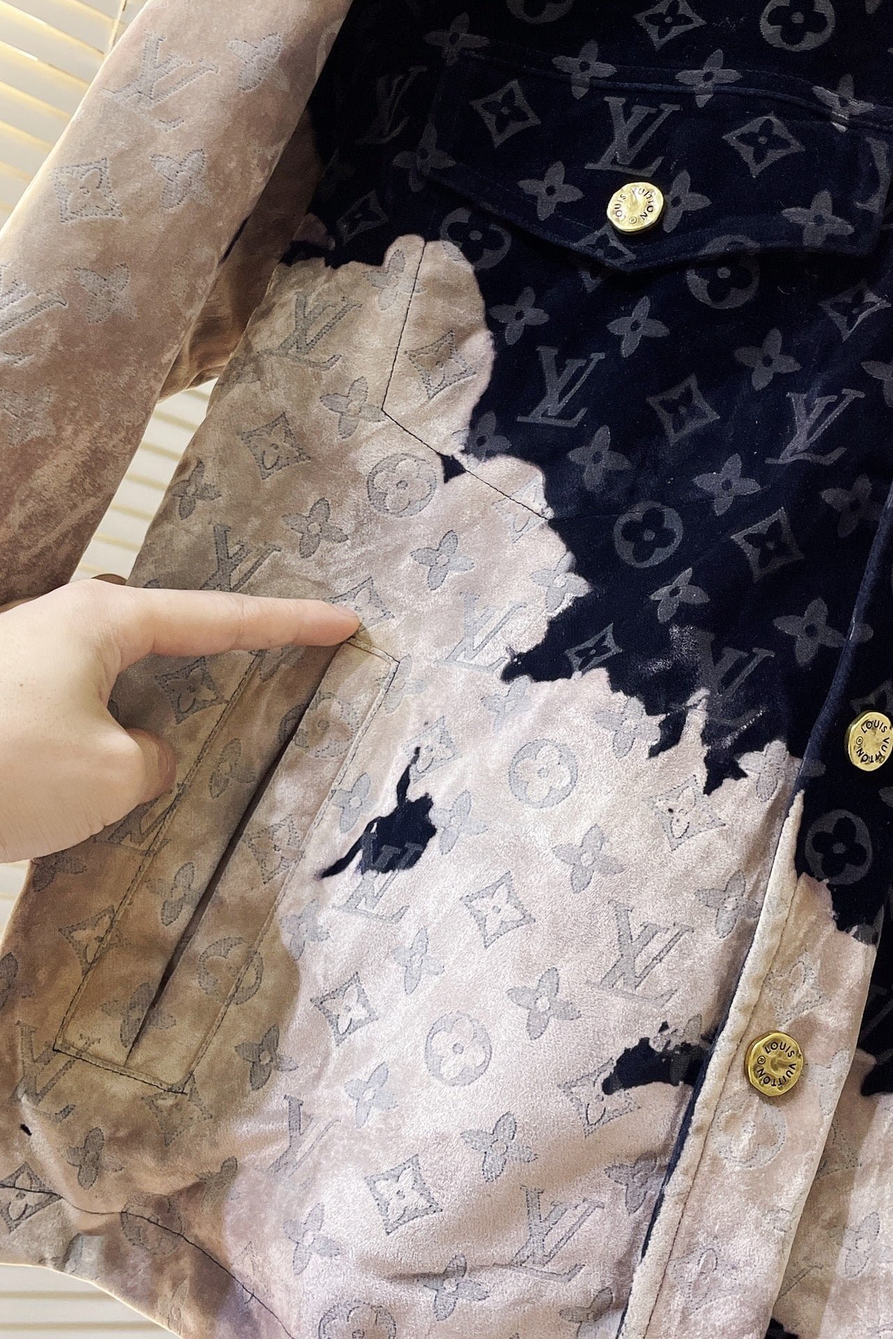 LV Monogram Denim Jacket