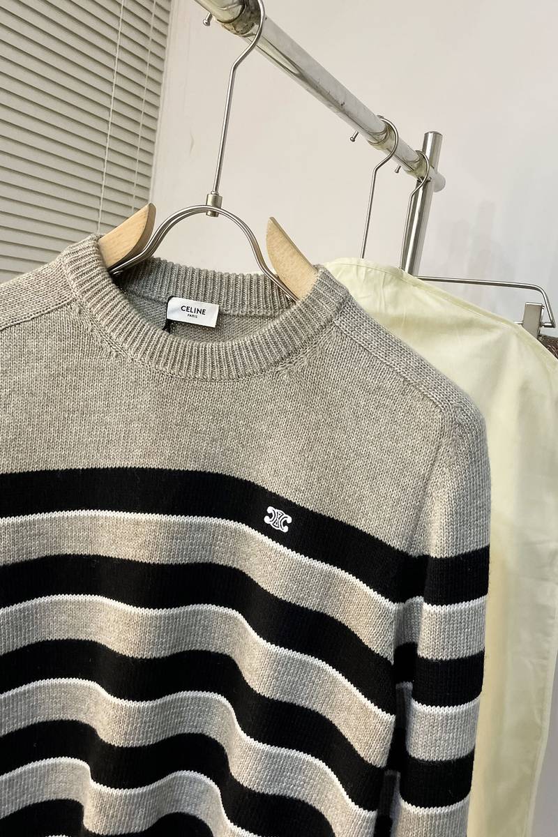 crew neck sweater in wool
