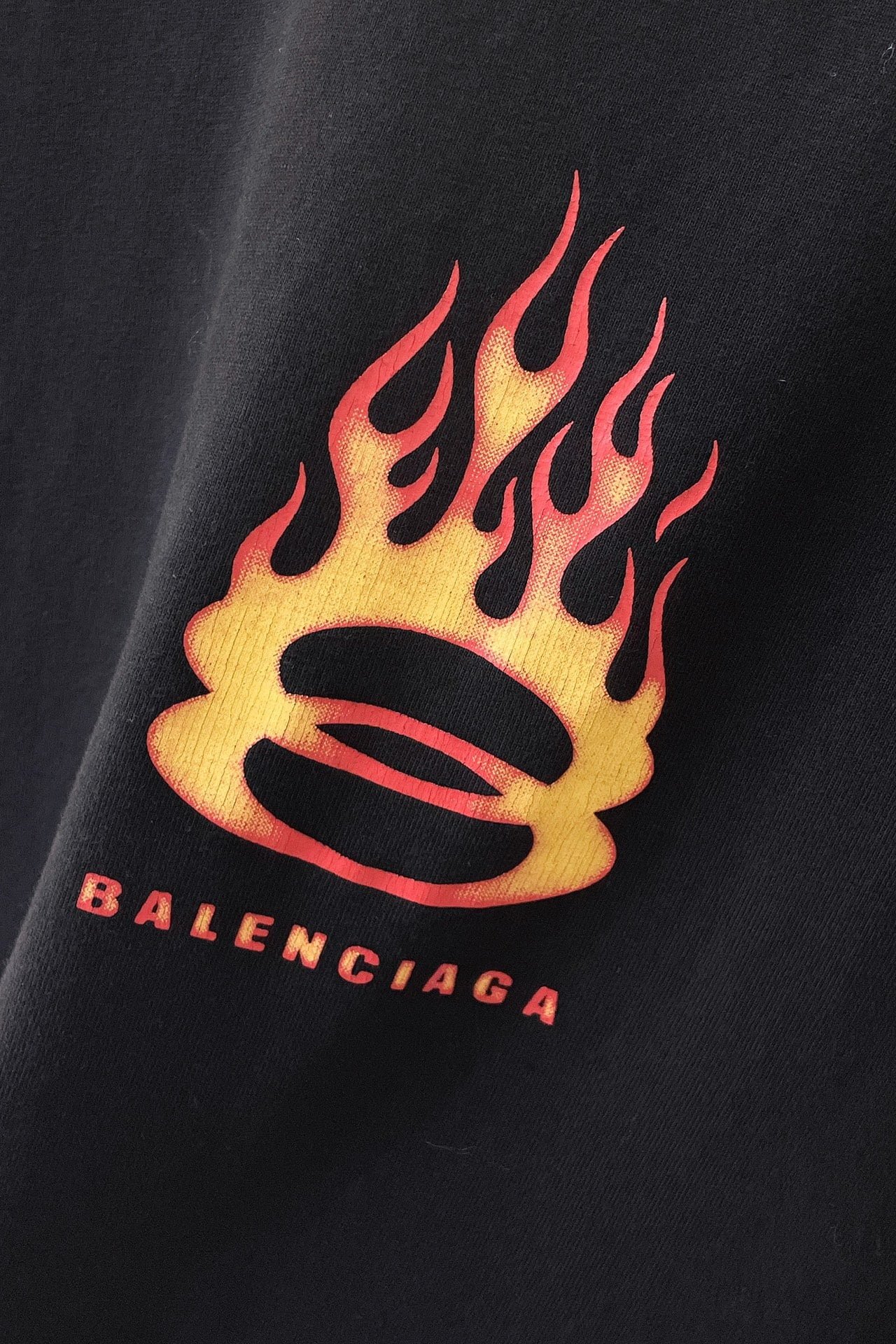 Balenciaga Burning Unity T-Shirt Oversized