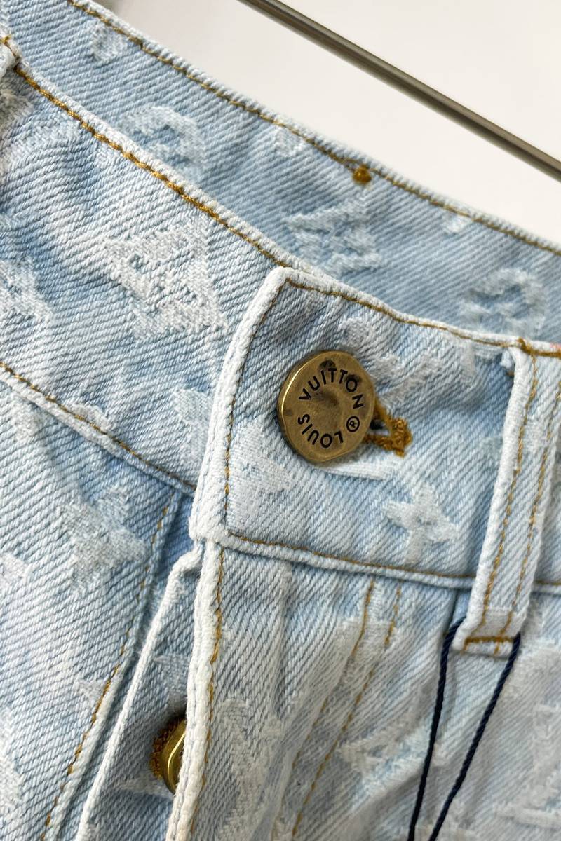 LV Monogram Denim Jacket+Pants