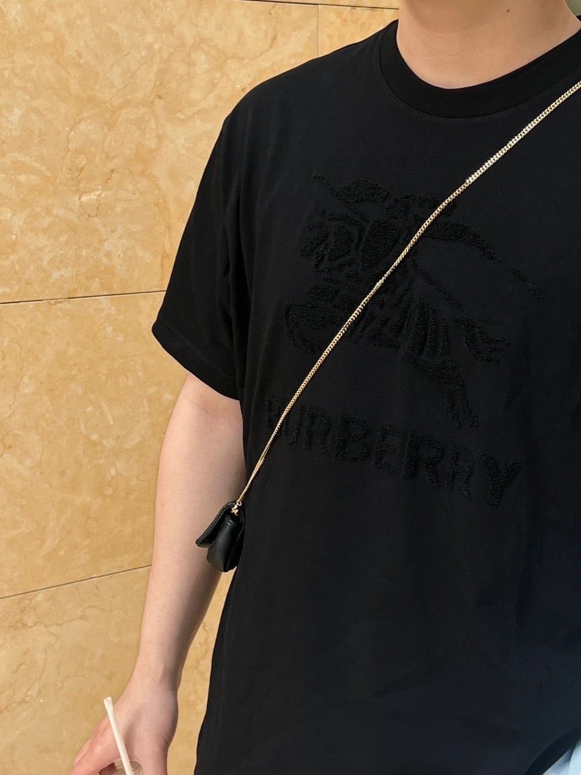 Burberry Cotton Towelling T-shirt