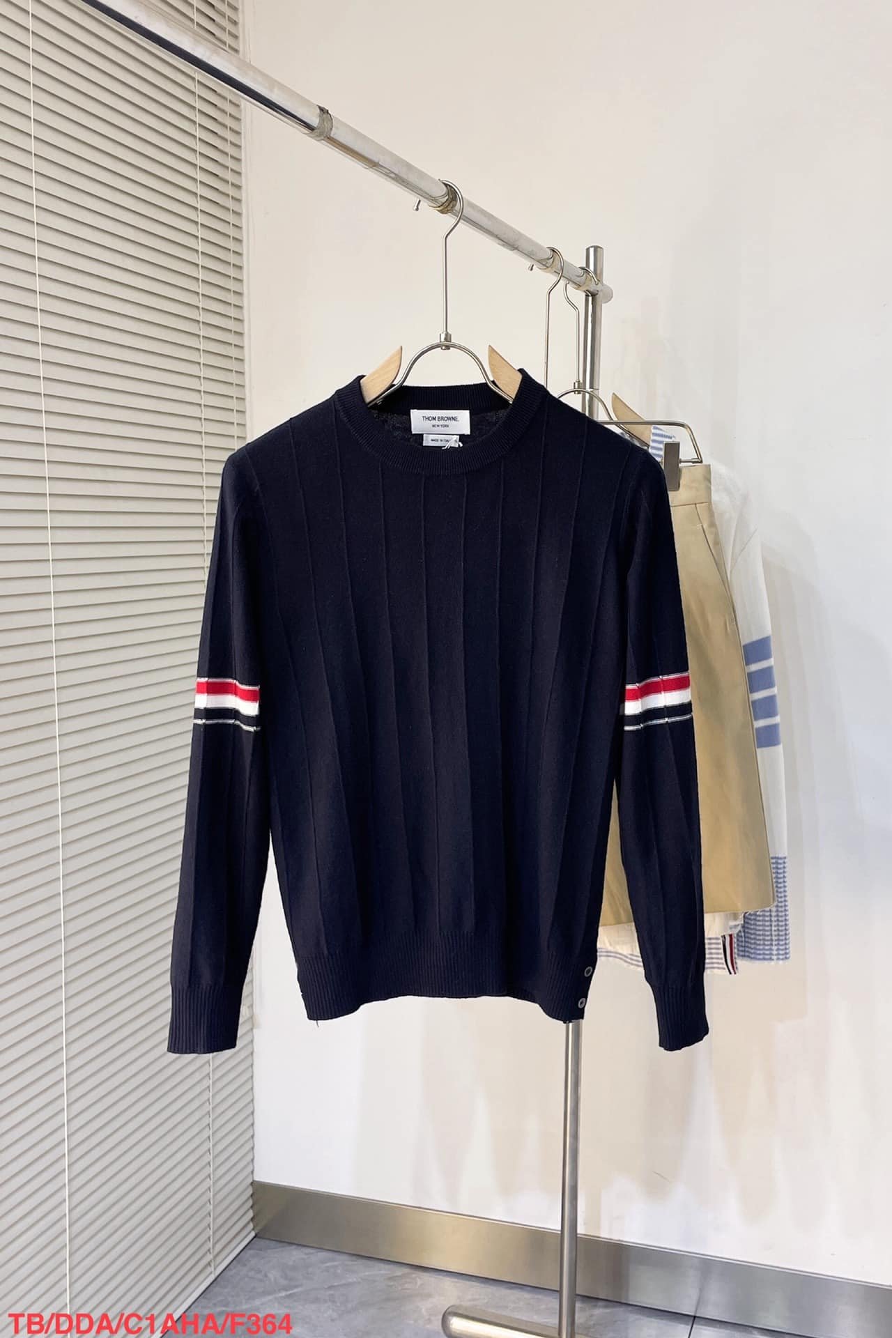 Thom Browne wool relaxed pullover