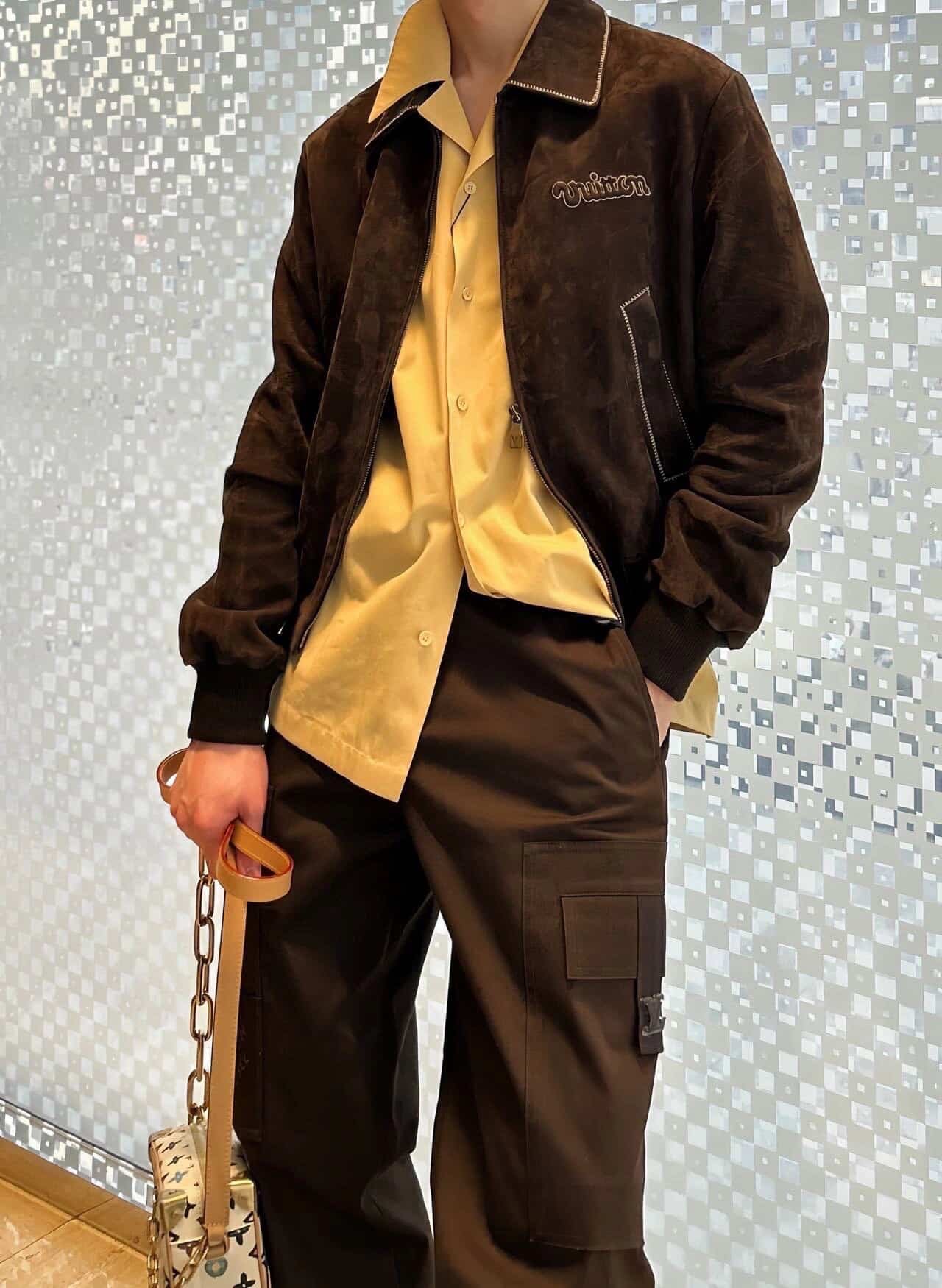 LV Signature Cotton Cargo Pants