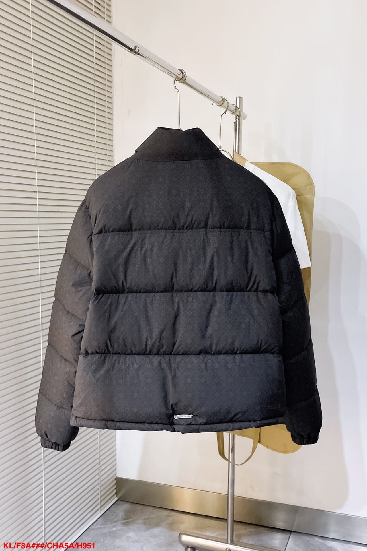 Chrome Hearts down-filled garment