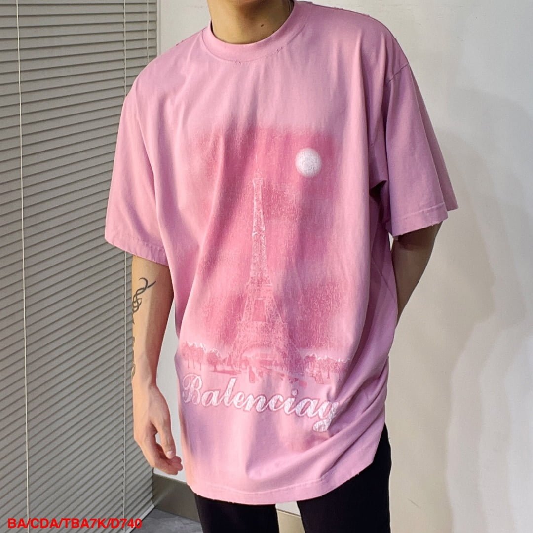 Balenciaga Paris Moon T-Shirt Oversized