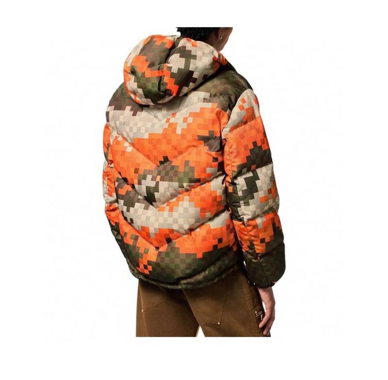 Printed Puffer Jacket