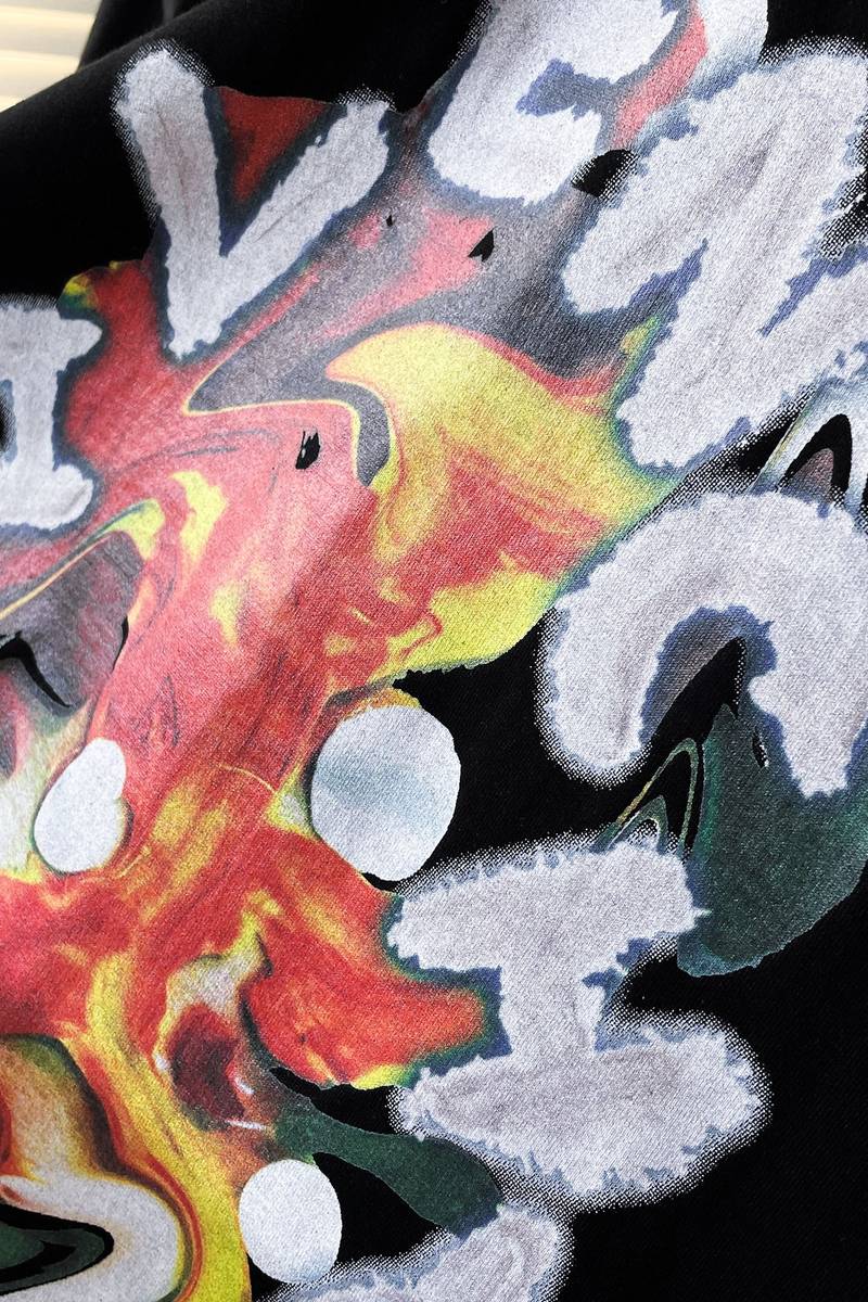 GIVENCHY Psychedelic oversized t-shirt in cotton