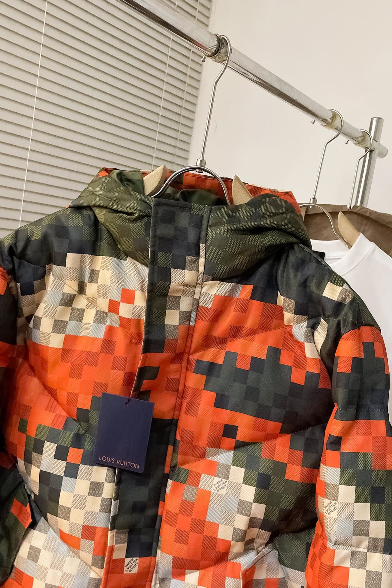 Printed Puffer Jacket