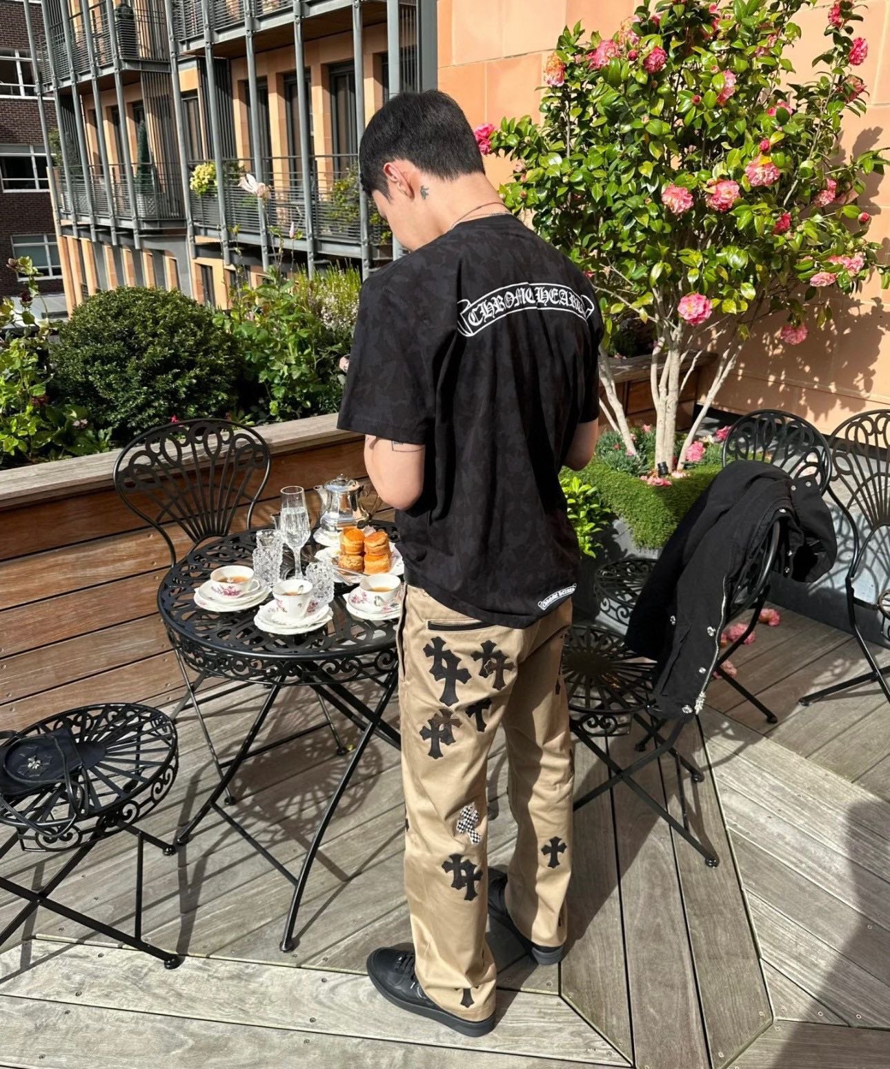 Chrome Hearts T-shirt+Shorts