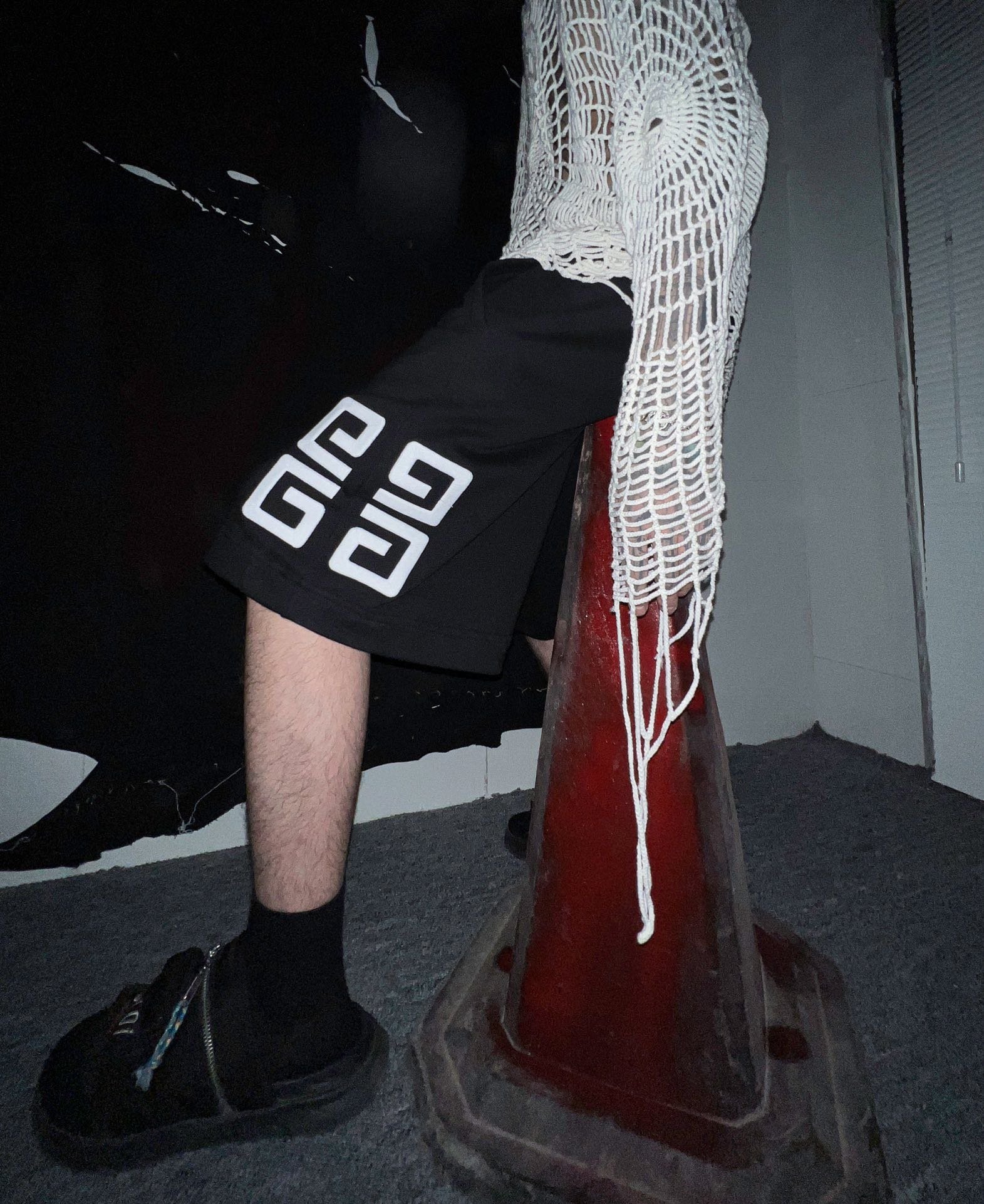 Givenchy 4G bermuda shorts in fleece