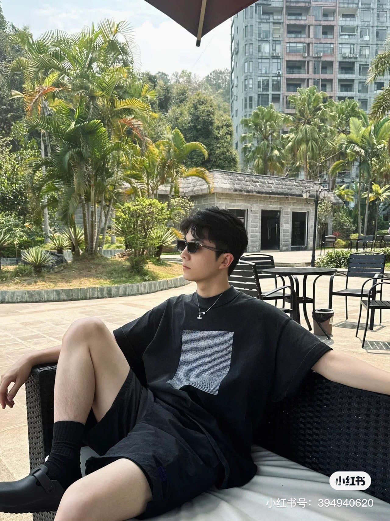 Balenciaga Text Block Inside-Out T-Shirt Oversized