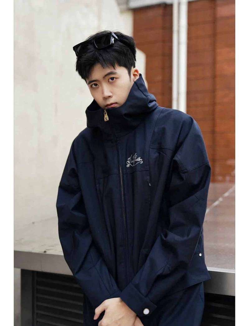 LV Technical Wool Parka