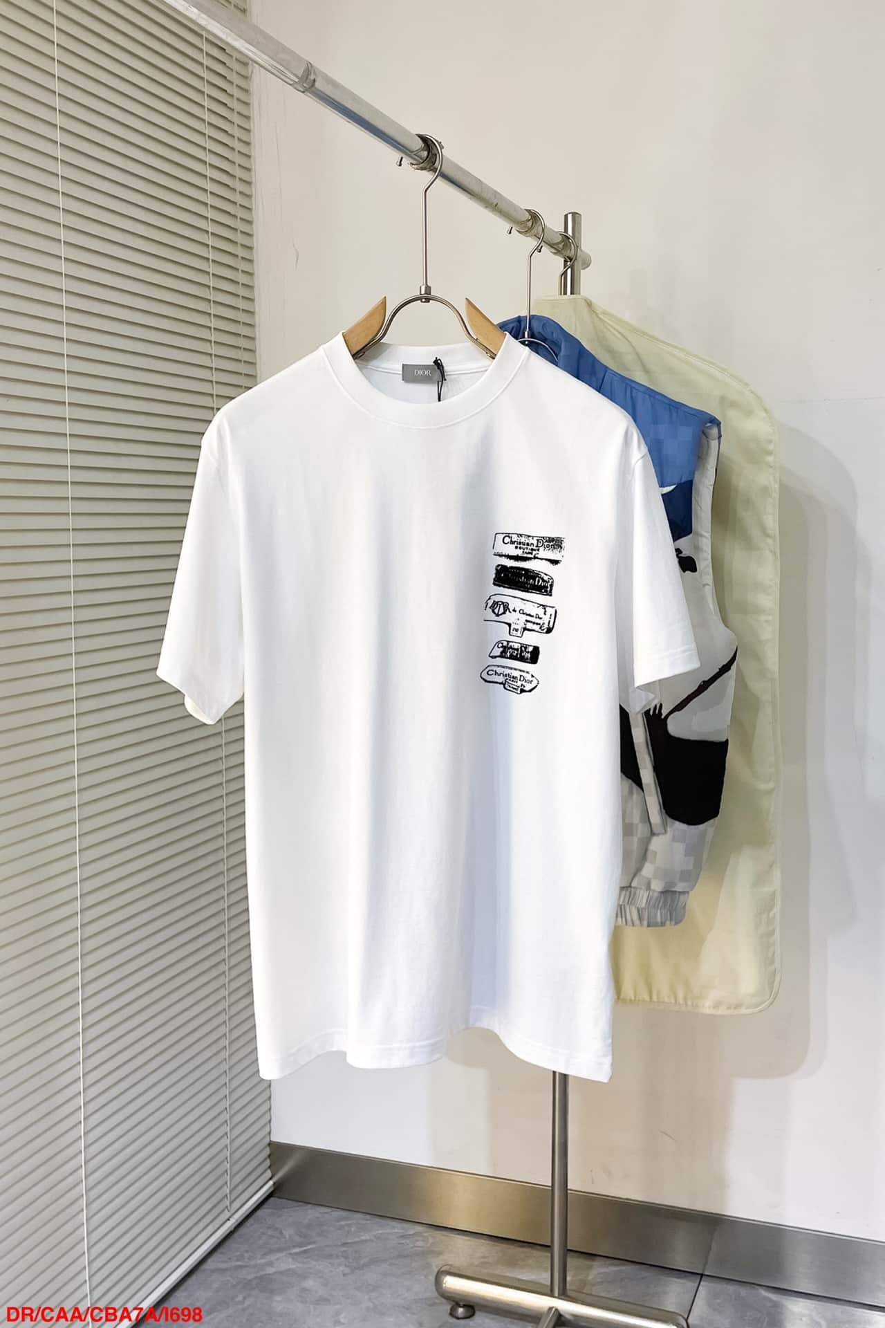 Dior Archives Labels T-Shirt, Relaxed Fit
