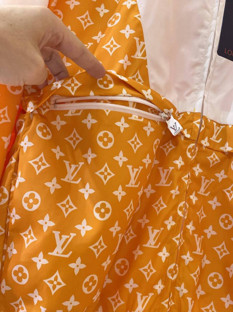 LV Monogram Printed Technical Track Top+Pants