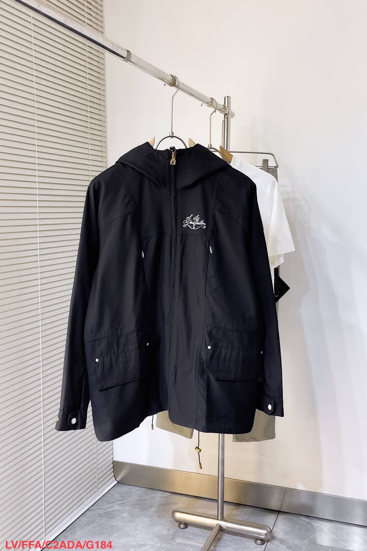 LV Technical Wool Parka