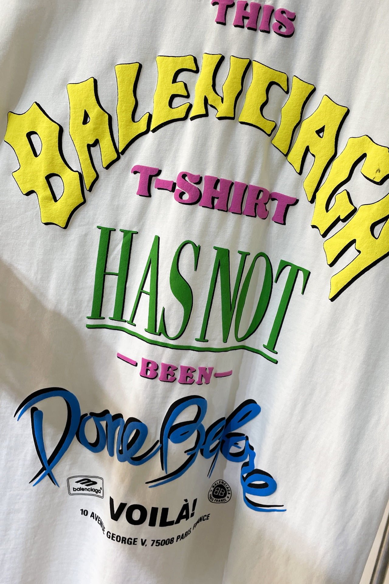 Balenciaga Not Been Done T-Shirt