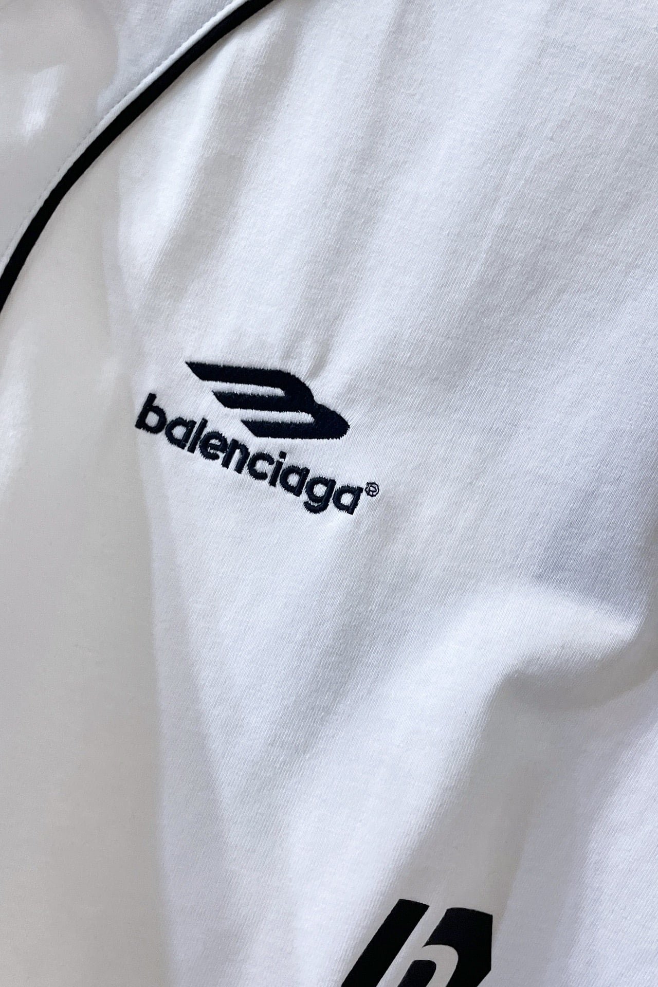 Balenciaga paris soccer T-shirt oversized