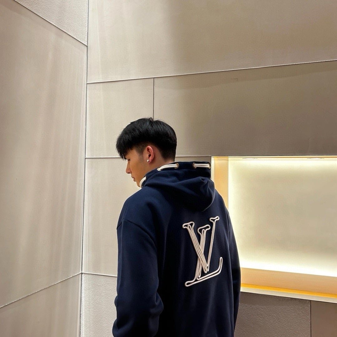 LV Cotton Jersey Hoodie
