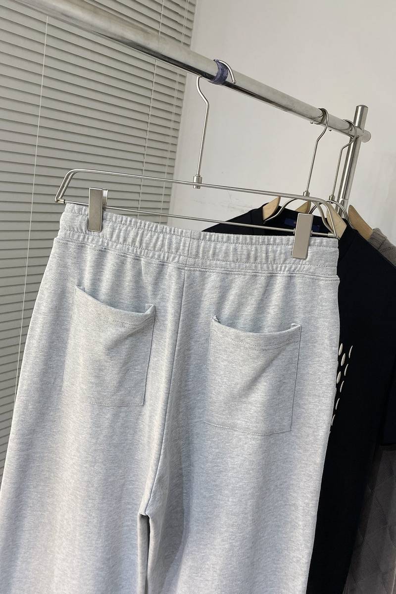 Gucci Embroidered Cotton Pants