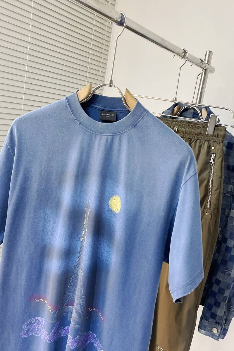 Balenciaga Paris Moon T-Shirt Oversized