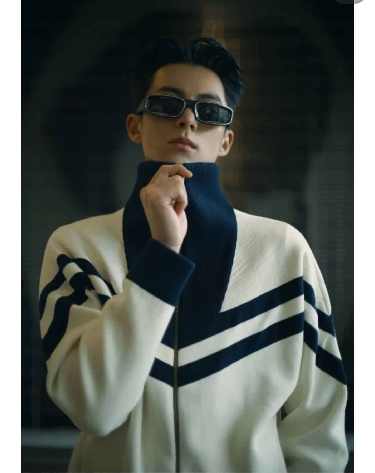 LV Knitted Cotton Sailor Blouson