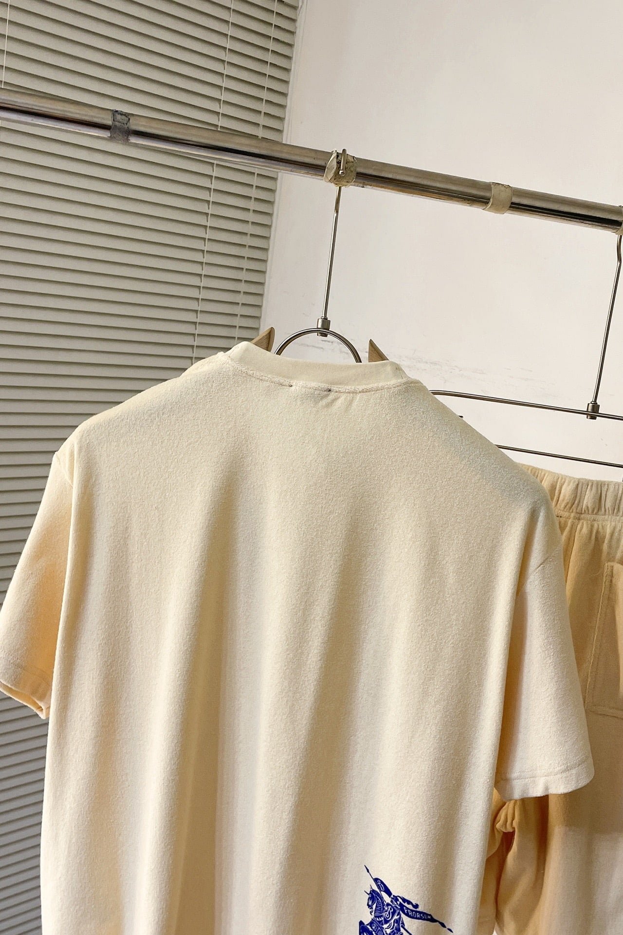 Burberry Cotton Towelling T-shirt+Cotton Towelling Shorts
