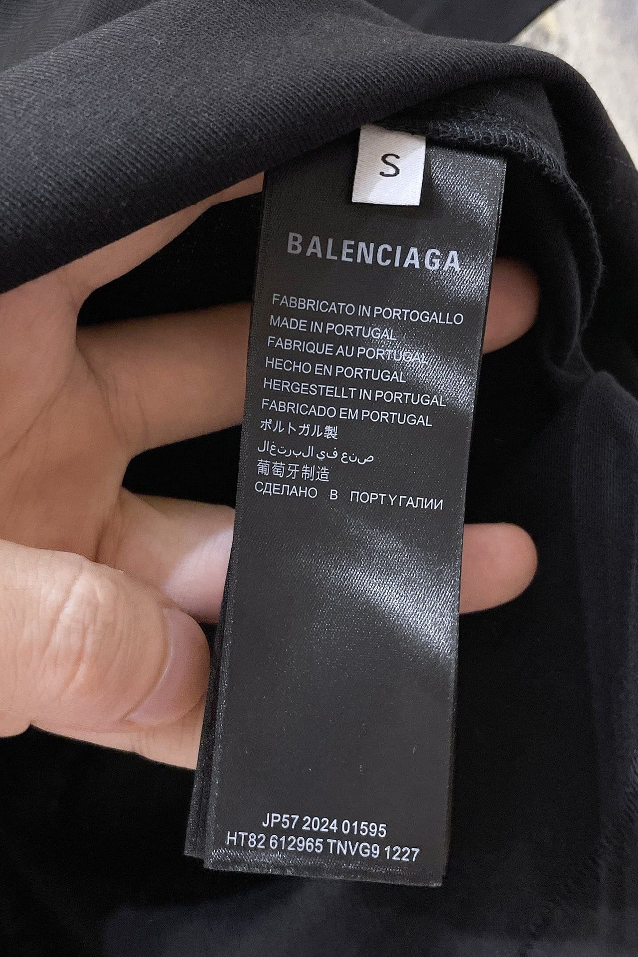 Balenciaga Paris Strass T-Shirt