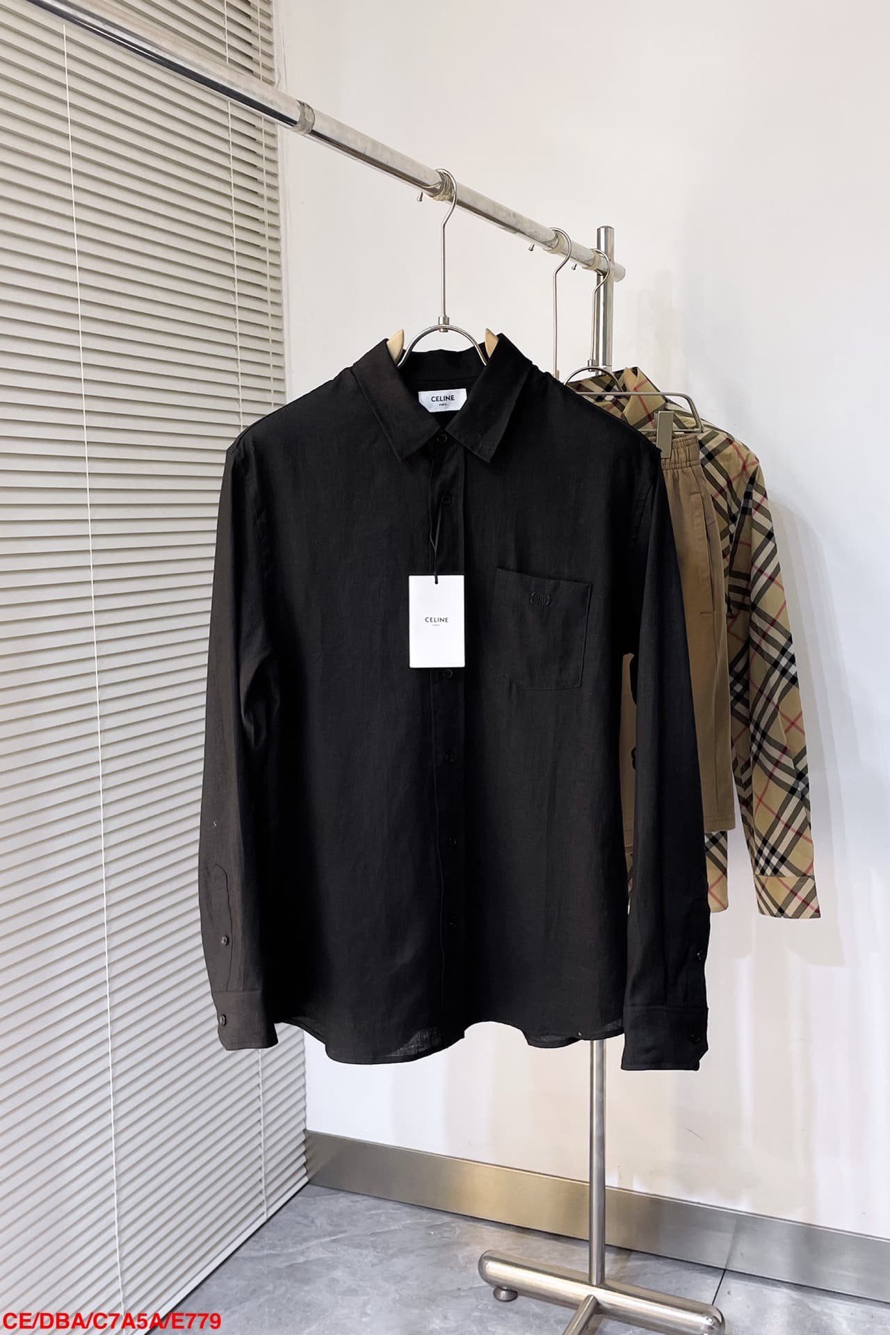 Celine loose shirt in linen