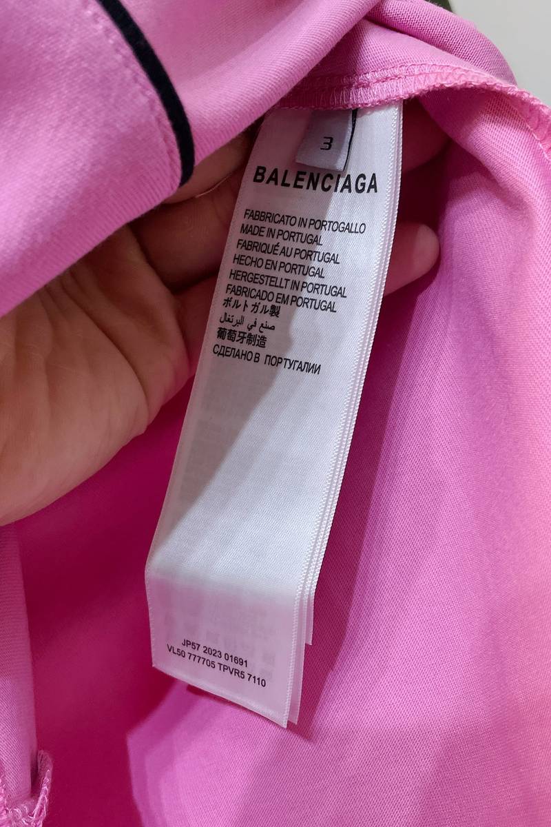 Balenciaga Paris Soccer T-Shirt Oversized