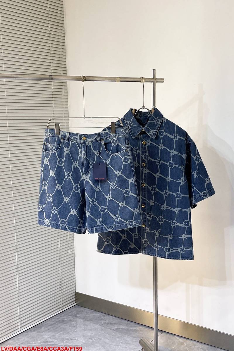 LV Monogram Printed shorts