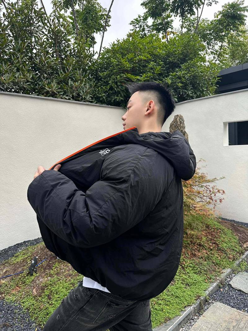 LOEWE x ON down jacket