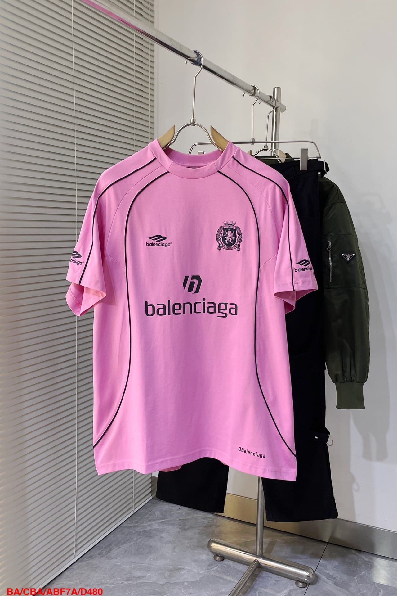 Balenciaga Paris Soccer T-Shirt Oversized
