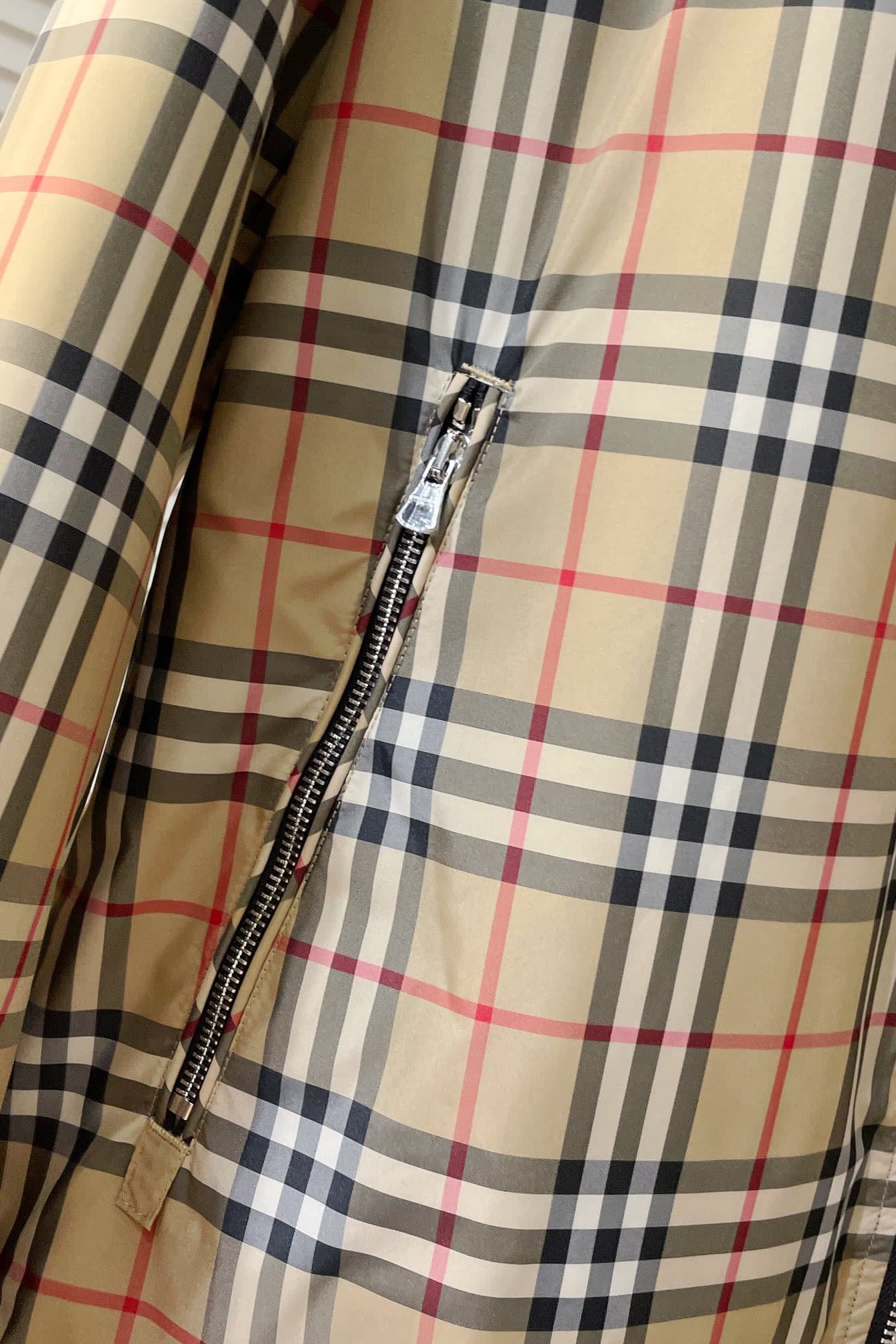 Burberry Reversible Check Jacket