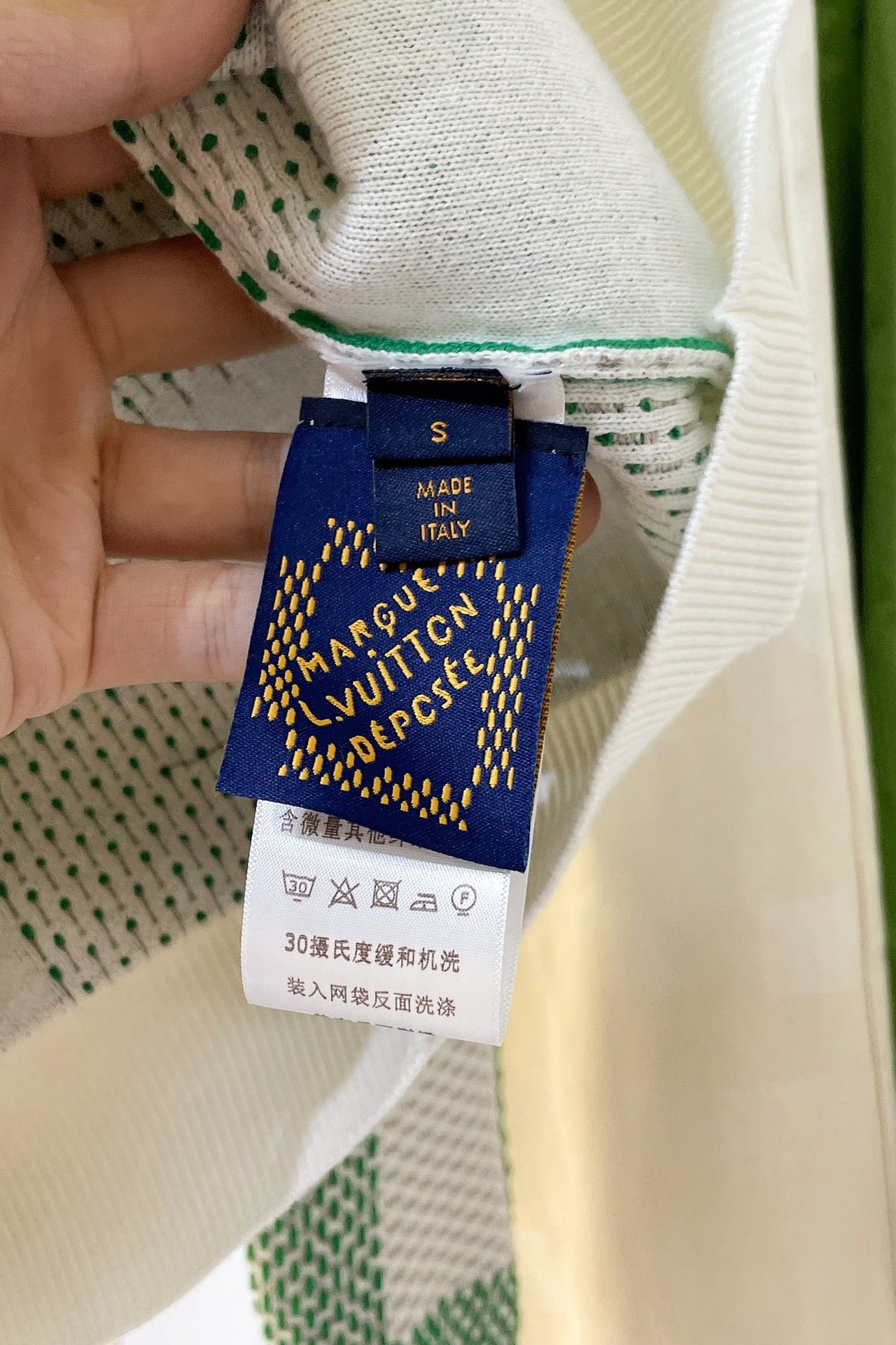 LV Damier Cotton Sweatshirt