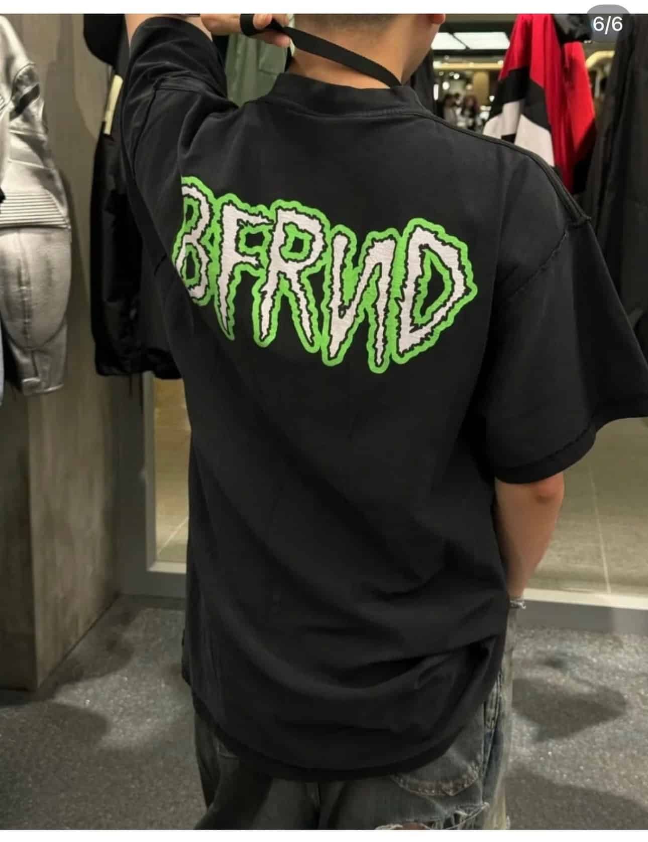 Balenciaga Music | BFRND Series Inside-Out T-Shirt