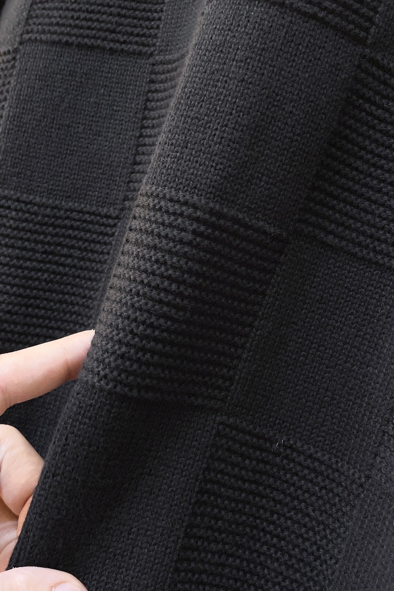 LV Damier Stitch Crewneck