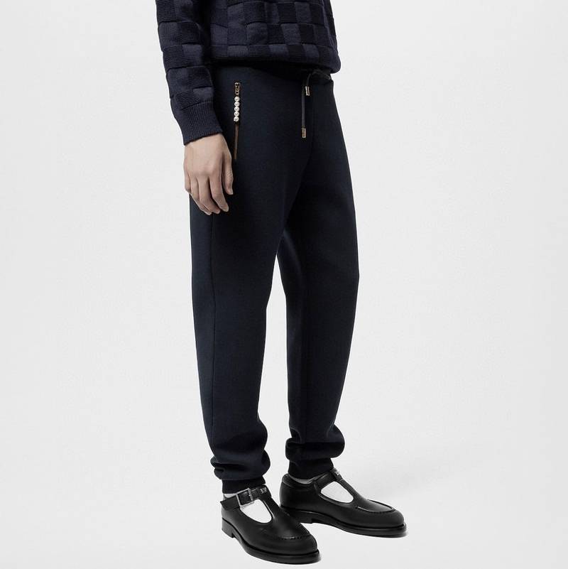 Embroidered Zipped Jersey Hoodie+pant