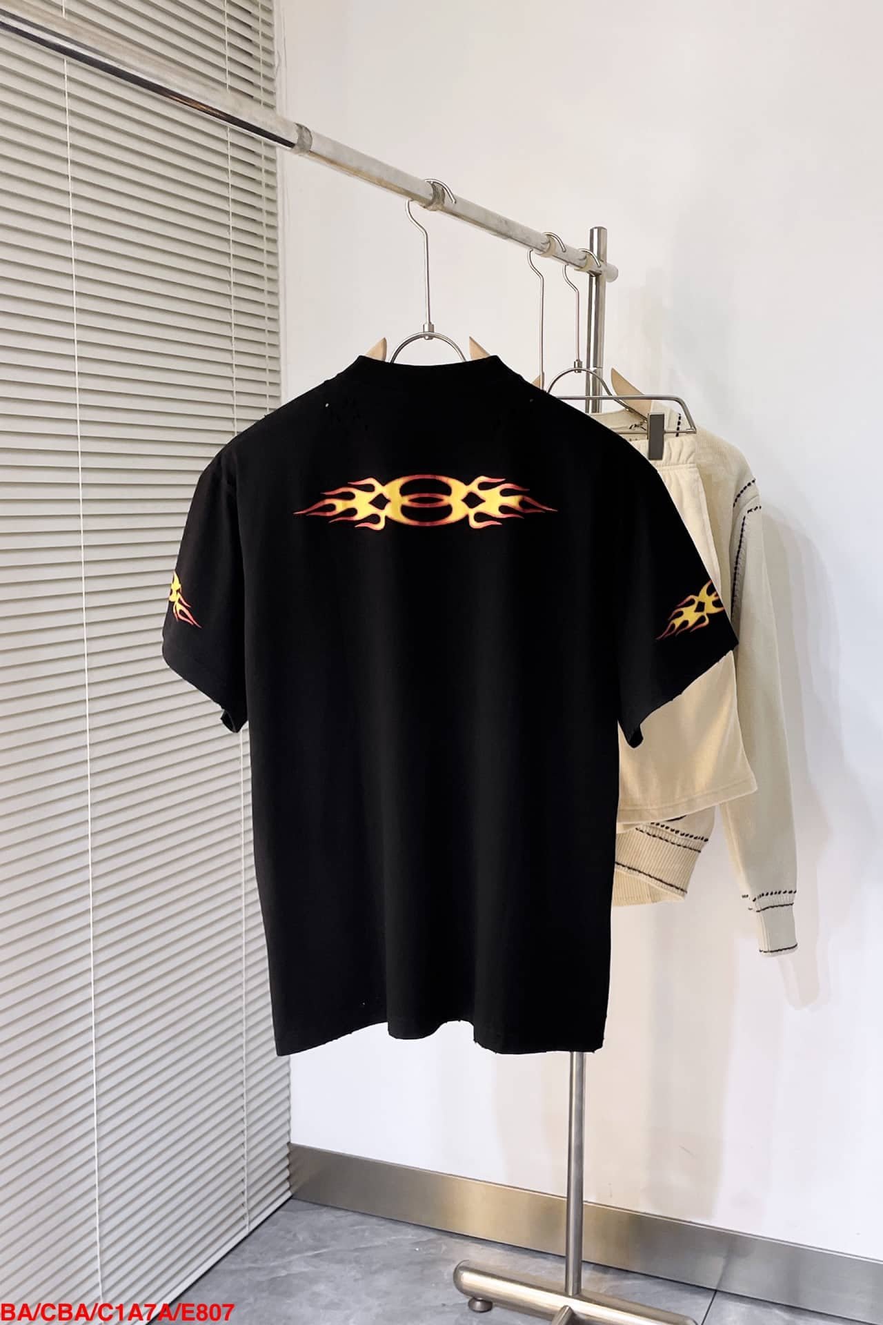 Balenciaga Burning Unity T-Shirt Oversized