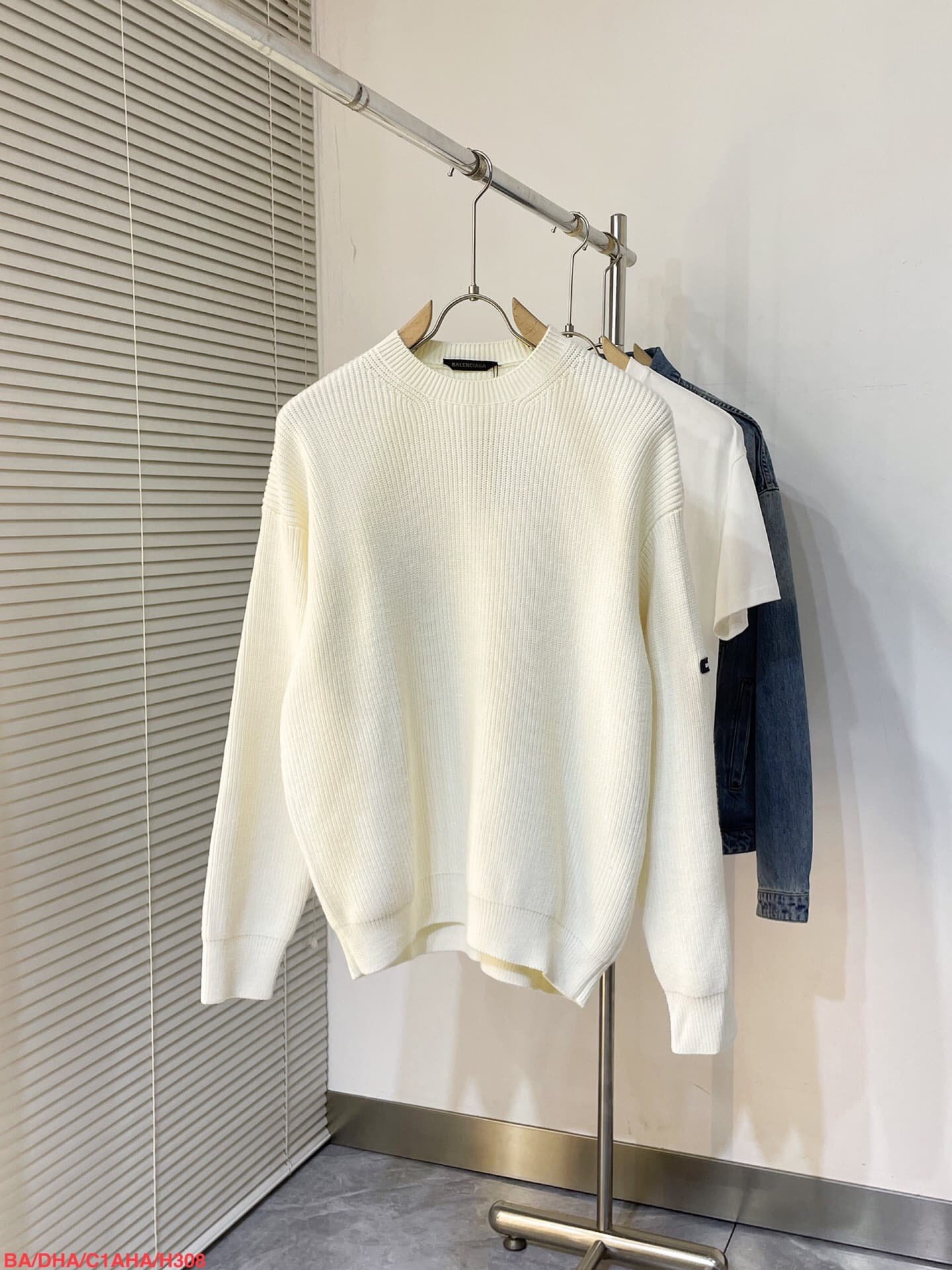 Patch Crewneck Sweater
